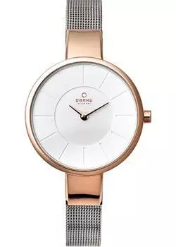 fashion наручные женские часы Obaku V149LXVIMC. Коллекция Mesh