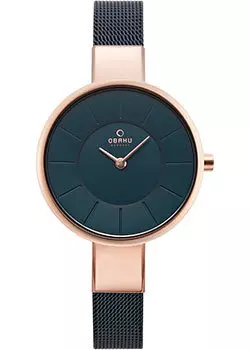 fashion наручные женские часы Obaku V149LXVLML. Коллекция Mesh