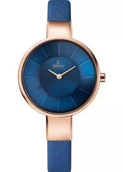fashion наручные женские часы Obaku V149LXVLRA. Коллекция Leather