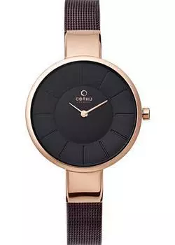 fashion наручные женские часы Obaku V149LXVNMN. Коллекция Mesh