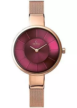 fashion наручные женские часы Obaku V149LXVQMV. Коллекция Mesh