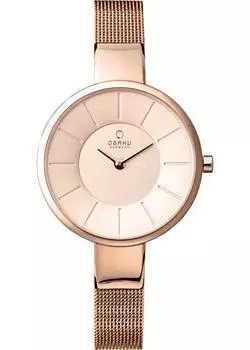 fashion наручные женские часы Obaku V149LXVVMV. Коллекция Mesh