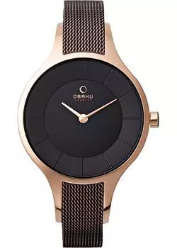 fashion наручные женские часы Obaku V165LXVNMN. Коллекция Mesh