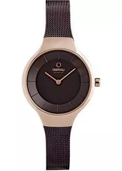 fashion наручные женские часы Obaku V166LXVNMN. Коллекция Mesh