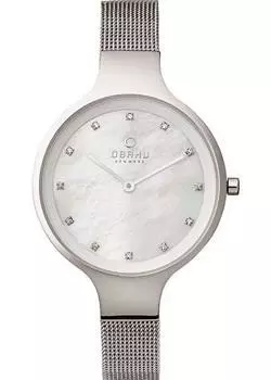 fashion наручные женские часы Obaku V173LXCIMC. Коллекция Mesh
