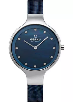 fashion наручные женские часы Obaku V173LXCLML. Коллекция Mesh