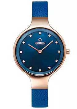 fashion наручные женские часы Obaku V173LXVLRA. Коллекция Leather