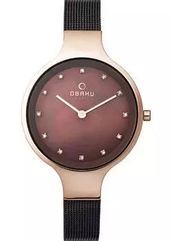 fashion наручные женские часы Obaku V173LXVNMN. Коллекция Mesh