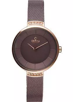 fashion наручные женские часы Obaku V177LEVNMN. Коллекция Mesh