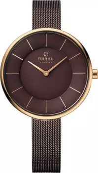 fashion наручные женские часы Obaku V185LXVNMN. Коллекция Mesh