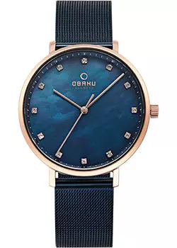 fashion наручные женские часы Obaku V186LXVLML. Коллекция Mesh