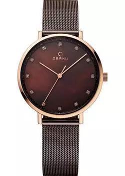 fashion наручные женские часы Obaku V186LXVNMN. Коллекция Mesh