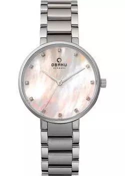 fashion наручные женские часы Obaku V189LXCPSC. Коллекция Links
