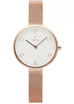fashion наручные женские часы Obaku V195LXVIMV. Коллекция Mesh
