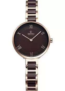 fashion наручные женские часы Obaku V195LXVNSN. Коллекция Links