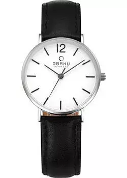 fashion наручные женские часы Obaku V197LXCWRB. Коллекция Leather