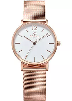 fashion наручные женские часы Obaku V197LXVWMV. Коллекция Mesh