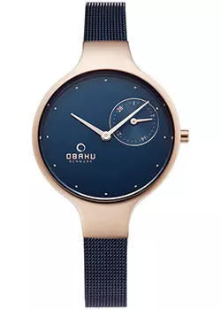 fashion наручные женские часы Obaku V201LDVLML. Коллекция Mesh