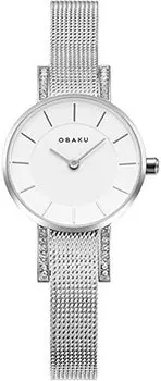 fashion наручные женские часы Obaku V207LECIMC. Коллекция Mesh