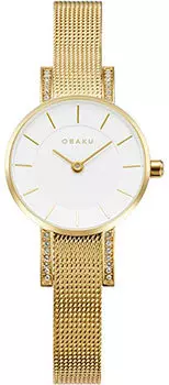 fashion наручные женские часы Obaku V207LEGIMG. Коллекция Mesh