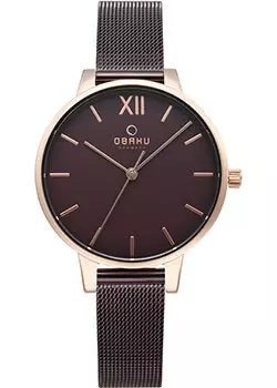 fashion наручные женские часы Obaku V209LXVNMN. Коллекция Mesh