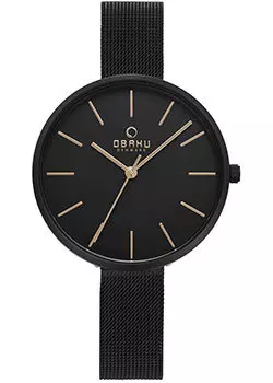 fashion наручные женские часы Obaku V211LXBBMB. Коллекция Mesh