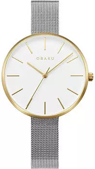 fashion наручные женские часы Obaku V211LXGIMC. Коллекция Mesh