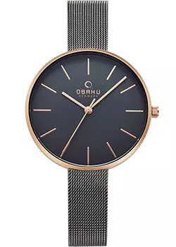 fashion наручные женские часы Obaku V211LXVJMJ. Коллекция Mesh