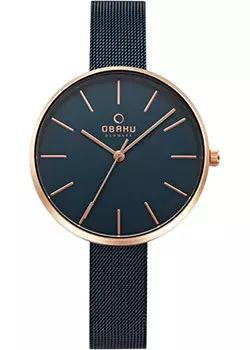 fashion наручные женские часы Obaku V211LXVLML. Коллекция Mesh