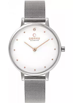 fashion наручные женские часы Obaku V216LXCIMC. Коллекция Mesh