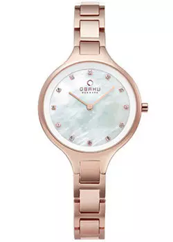 fashion наручные женские часы Obaku V218LXVWSV. Коллекция Links