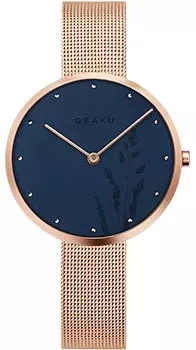 fashion наручные женские часы Obaku V219LXVAMV. Коллекция Mesh