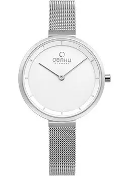 fashion наручные женские часы Obaku V225LXCIMC. Коллекция Mesh