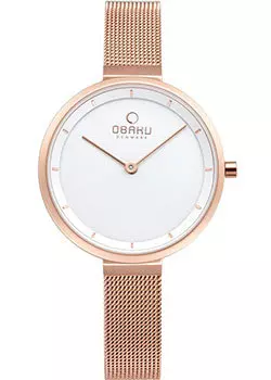 fashion наручные женские часы Obaku V225LXVIMV. Коллекция Mesh