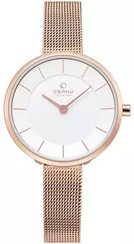 fashion наручные женские часы Obaku V226LXVIMV. Коллекция Mesh