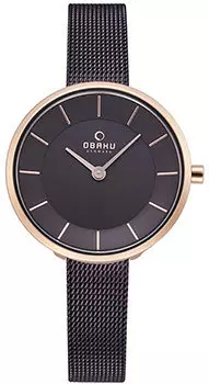 fashion наручные женские часы Obaku V226LXVNMN. Коллекция Mesh