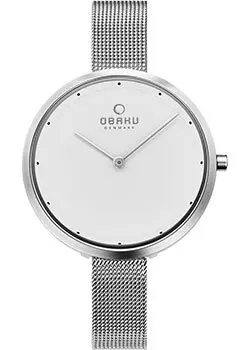 fashion наручные женские часы Obaku V227LXCIMC. Коллекция Ultra Slim