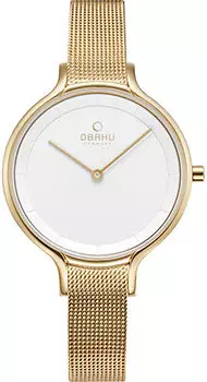 fashion наручные женские часы Obaku V228LXGIMG. Коллекция Mesh