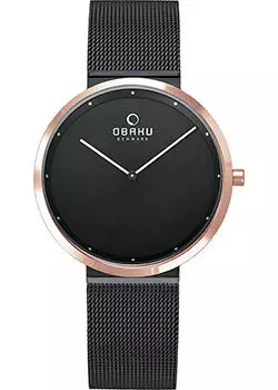fashion наручные женские часы Obaku V230LXMBMB. Коллекция Ultra Slim
