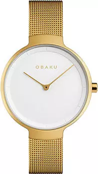 fashion наручные женские часы Obaku V231LXGIMG. Коллекция Mesh
