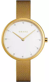 fashion наручные женские часы Obaku V233LXGIMG. Коллекция Mesh