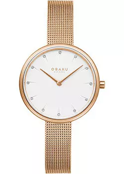 fashion наручные женские часы Obaku V233LXVIMV. Коллекция Mesh