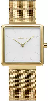 fashion наручные женские часы Obaku V236LXGIMG. Коллекция Ultra Slim