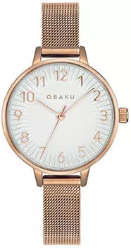 fashion наручные женские часы Obaku V237LXVIMV. Коллекция Mesh