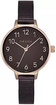 fashion наручные женские часы Obaku V237LXVNMN. Коллекция Mesh