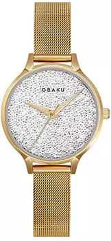 fashion наручные женские часы Obaku V238LXGWMG. Коллекция Mesh