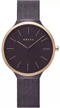 fashion наручные женские часы Obaku V240LXXNMN. Коллекция Mesh