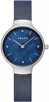 fashion наручные женские часы Obaku V241LXCLML. Коллекция Mesh