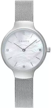 fashion наручные женские часы Obaku V241LXCWMC. Коллекция Mesh