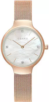 fashion наручные женские часы Obaku V241LXVWMV. Коллекция Mesh